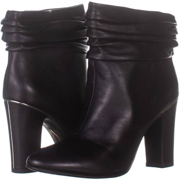 DKNY Women's Sabel‎ Slouch Booties - Black 8 - Picture 1 of 9